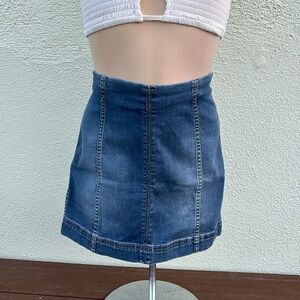 Jean Mini Skirt